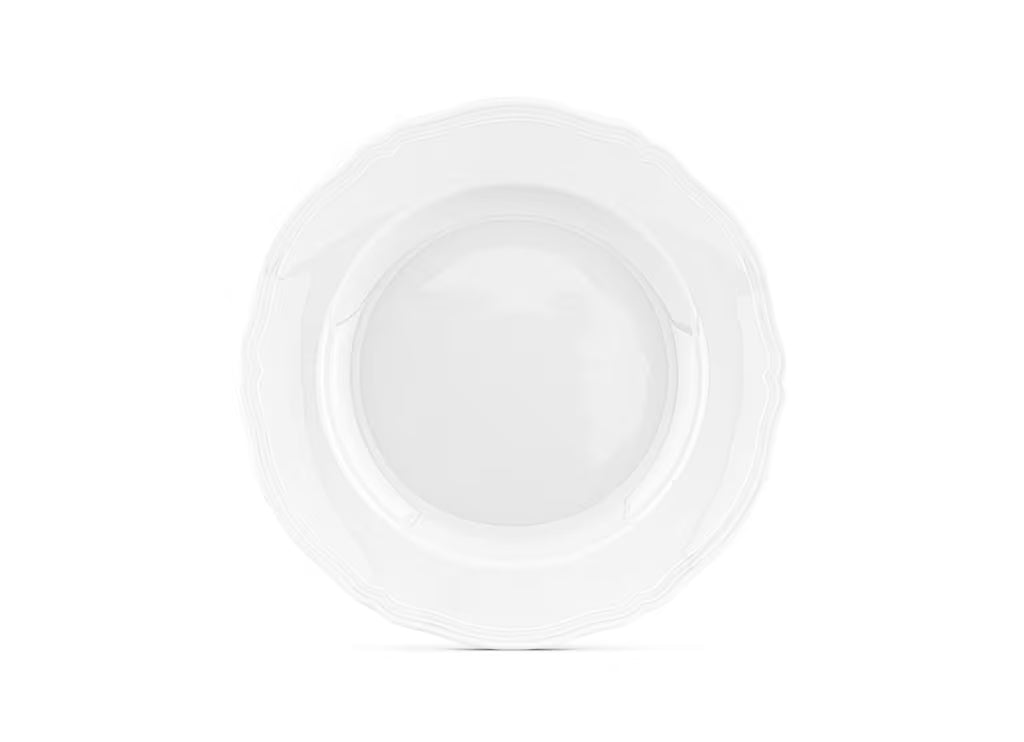 Antico Doccia White Dessert Plate | Ginori 1735