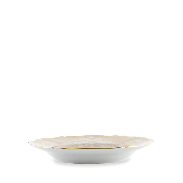 Oriente Italiano Meringa Round Platter, Ginori 1735