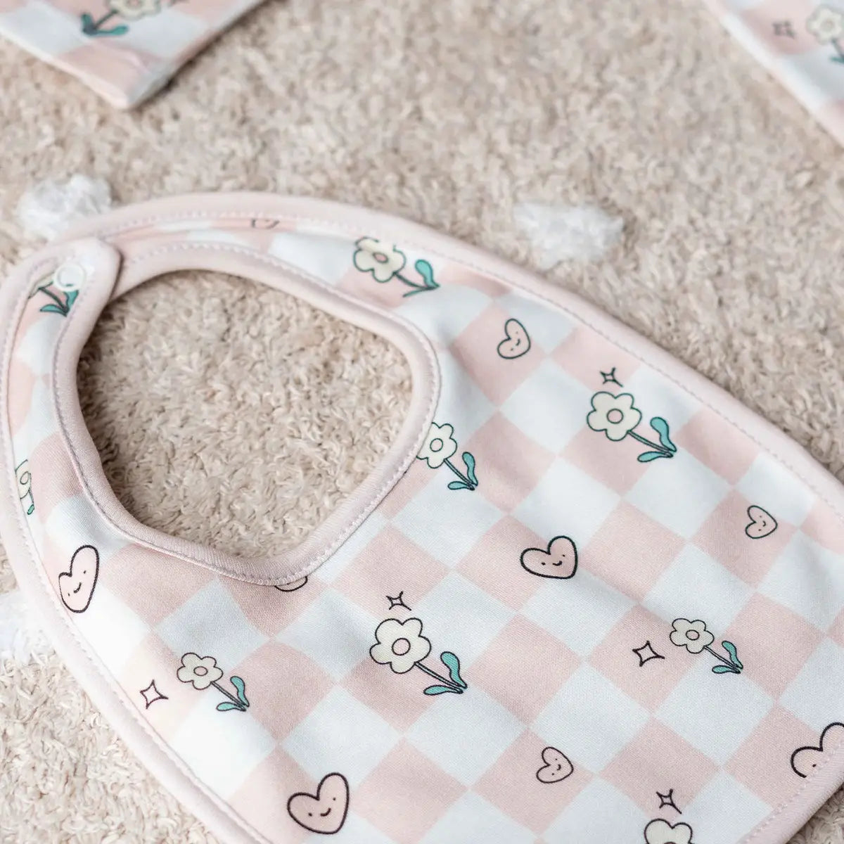 Baby Bib, Checkered | Atelier Babbi