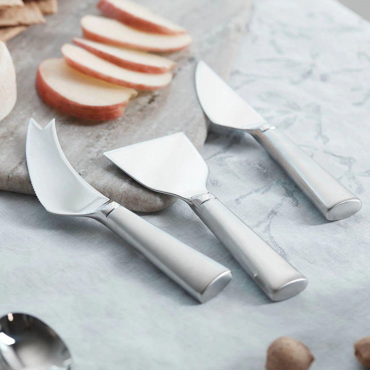 Simon Pearce Hartland Cheese Knife Set, Gift Boxed