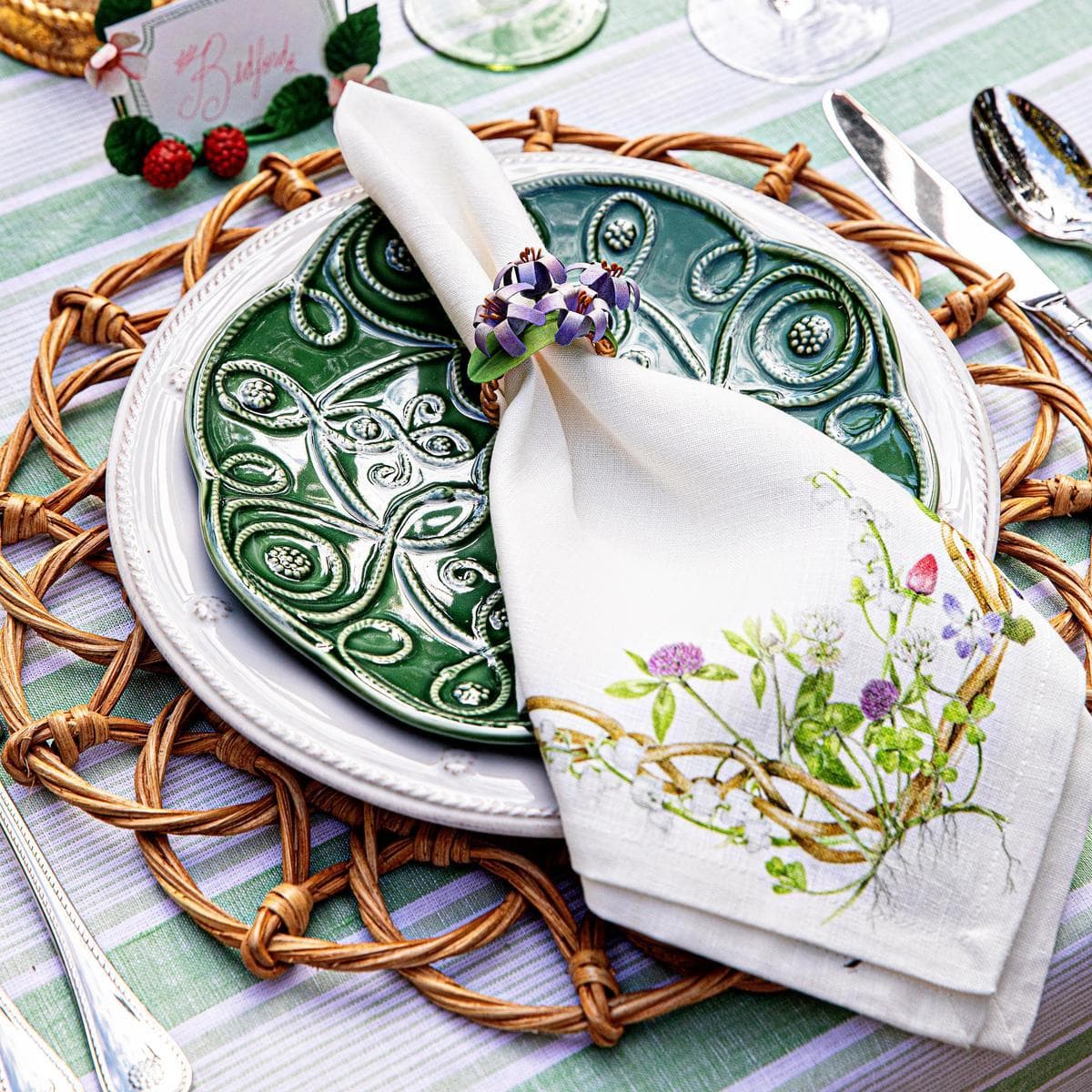 Juliska Meadow Walk Napkins (Set of 4)