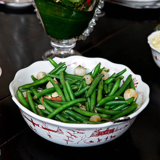 Juliska Country Estate Winter Frolic Ruby 10" Serving Bowl