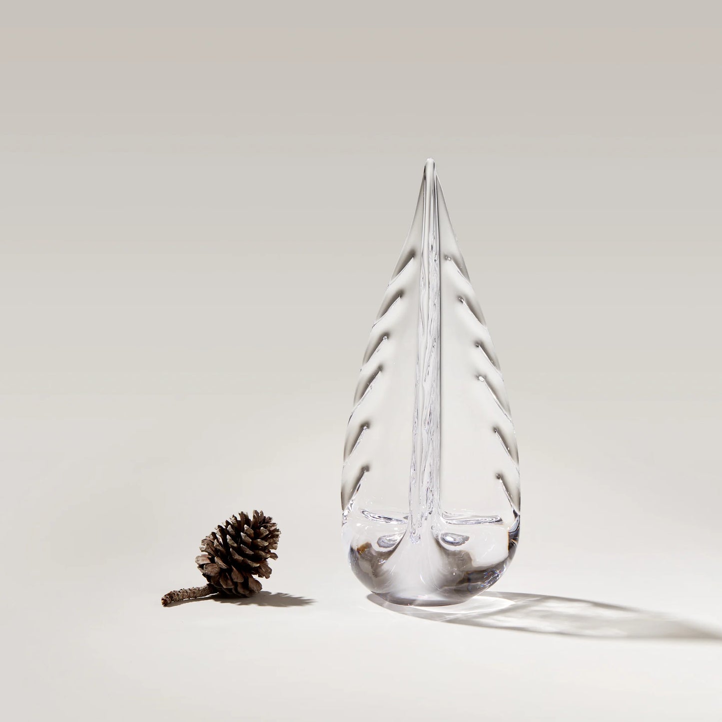 Simon Pearce Ice Laden Evergreen, Gift Boxed