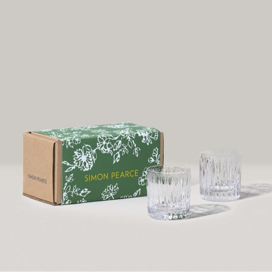 Simon Pearce Montpelier Double Old-Fashioned, Set of 2