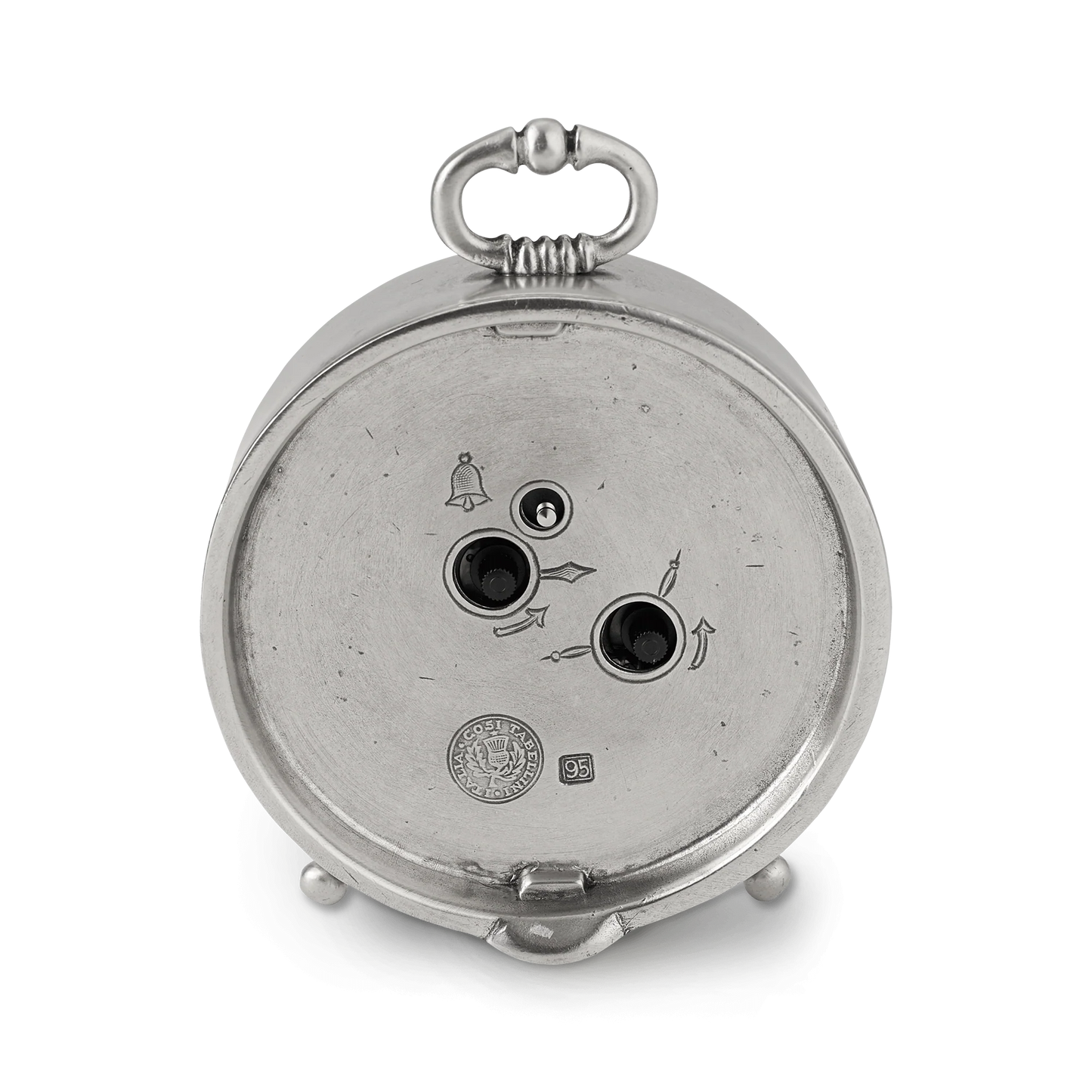 Toscana Alarm Clock | MATCH Pewter
