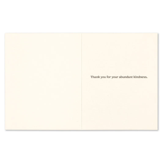 "My Heart is Full" Thank You Card