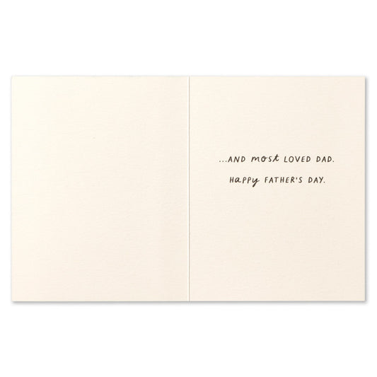 "Champion of the Shoulder Ride" Father's Day Card