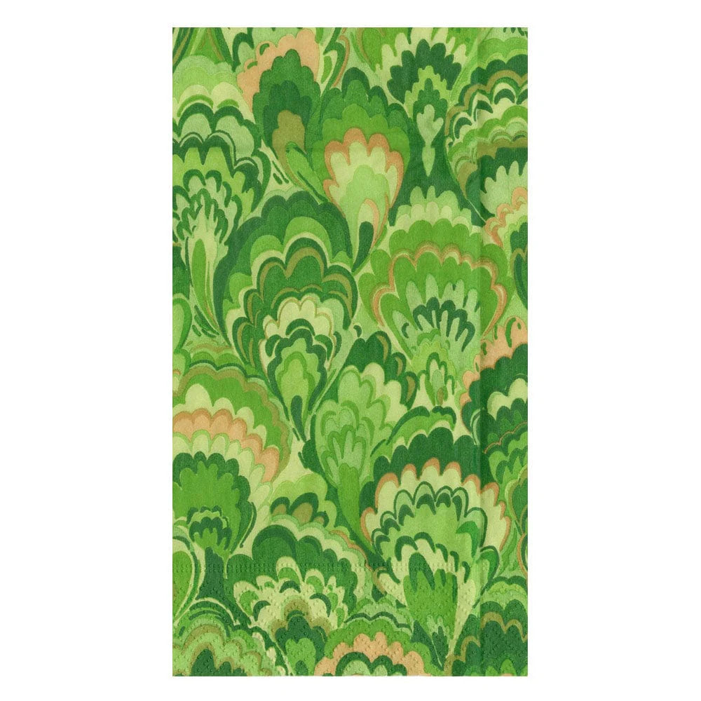 Marbled Ceramica Green Napkins