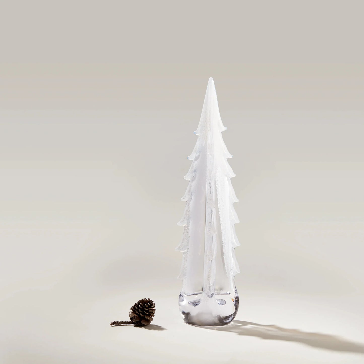 Simon Pearce Snowy Branches Evergreen Tree