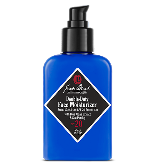 Jack Black Double-Duty Face Moisturizer SPF 20 with Blue Alga