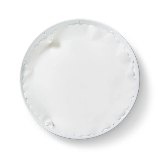 White Metal Plates, Set of 4