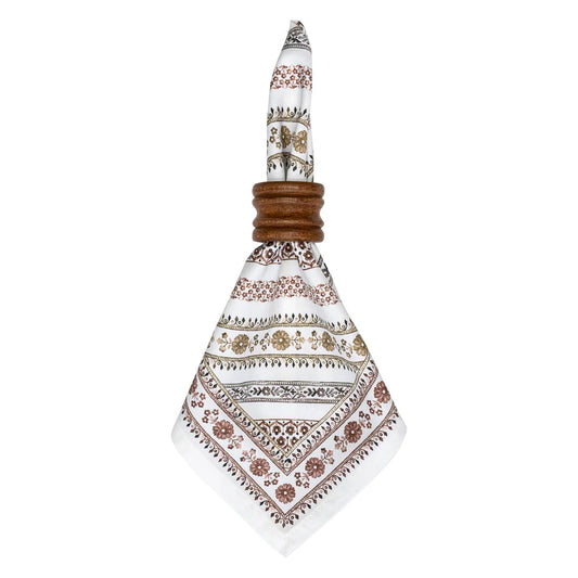 Juliska Seville Stripe Natural Napkins (Set of 4)