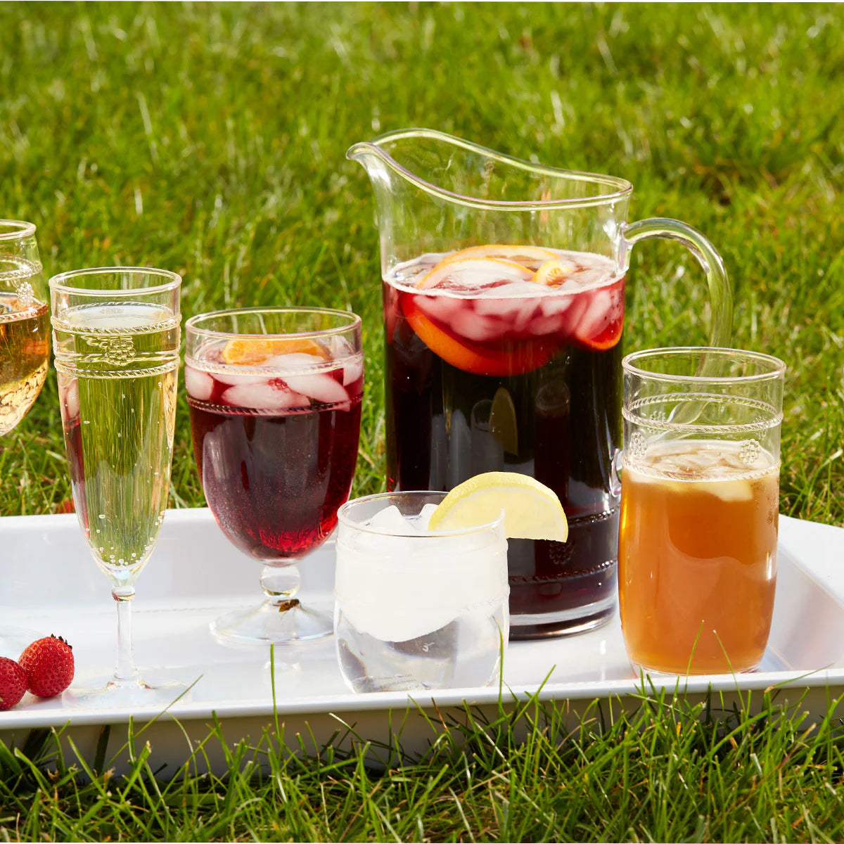 Juliska Isabella Acrylic Champagne Flute