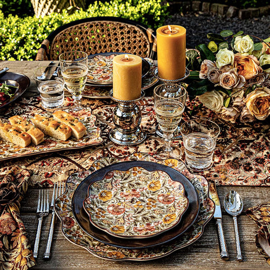 Juliska Willa Amber Dessert/Salad Plate