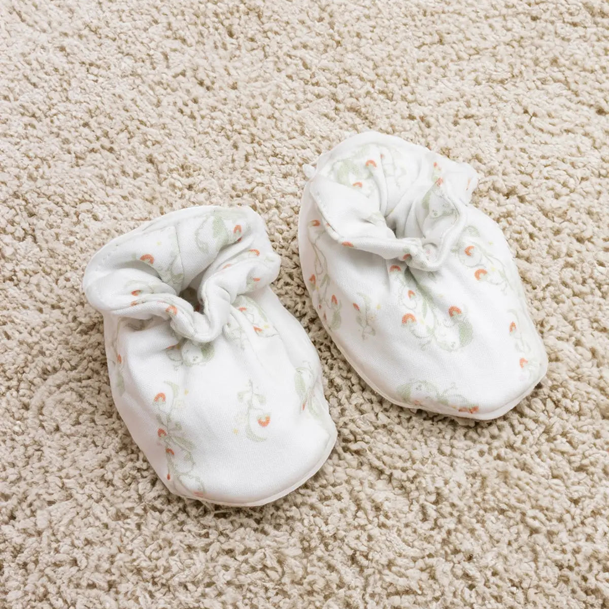 Booties in Strawberry | Atelier Babbi