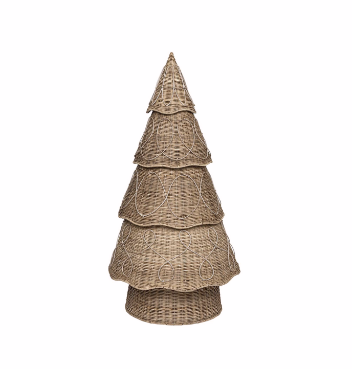 Juliska Provence Rattan Whitewash Trees