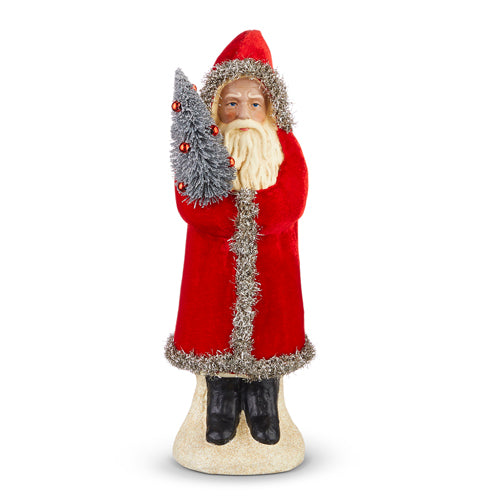 Red Velvet Santa 12"