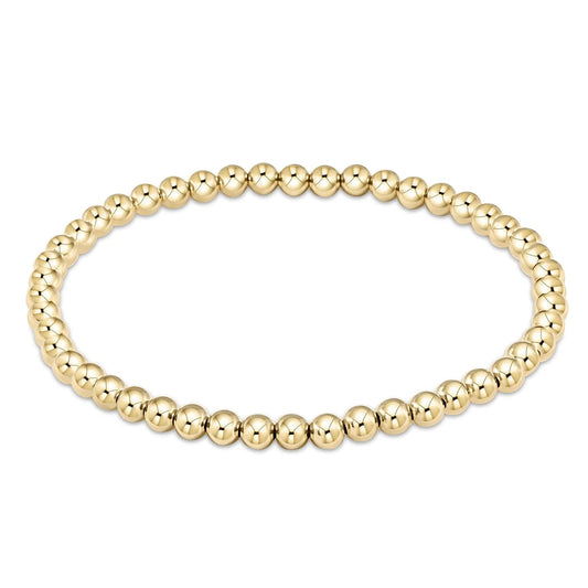 enewton Classic Gold 4mm Bead Bracelet