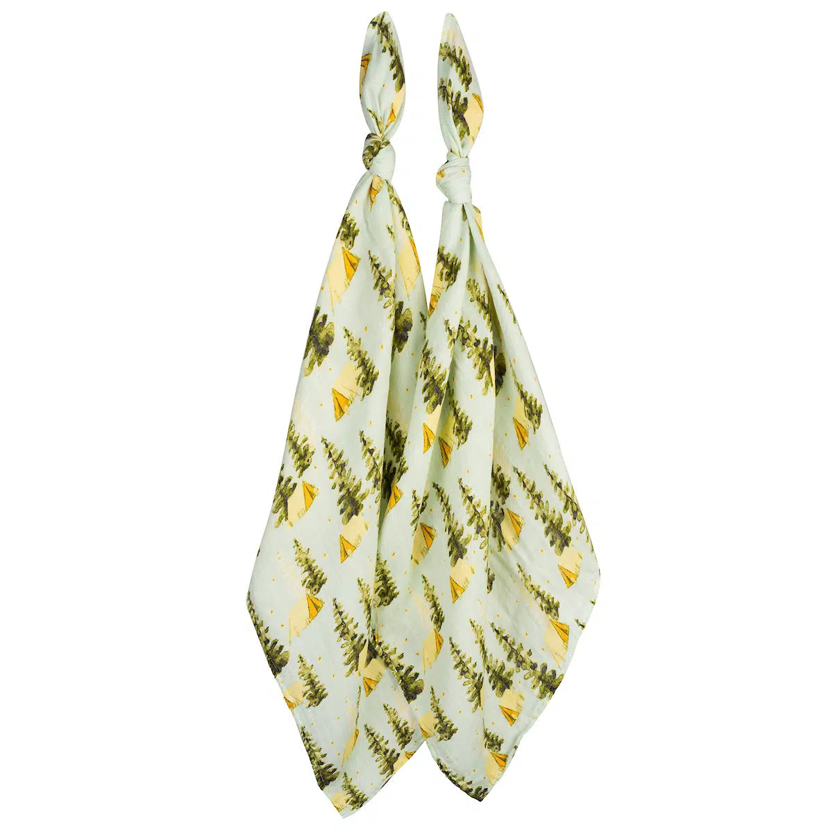 Milkbarn Organic Bamboo Camping Burp Cloth Set