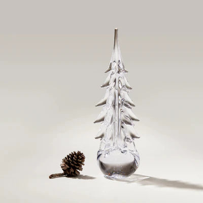 Simon Pearce Five Sided Evergreen Tree