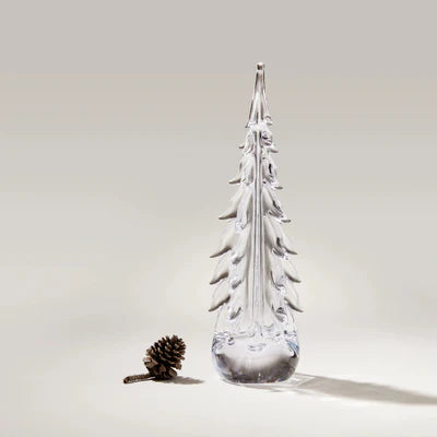 Simon Pearce Five Sided Evergreen Tree