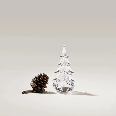 Simon Pearce Five Sided Evergreen Tree
