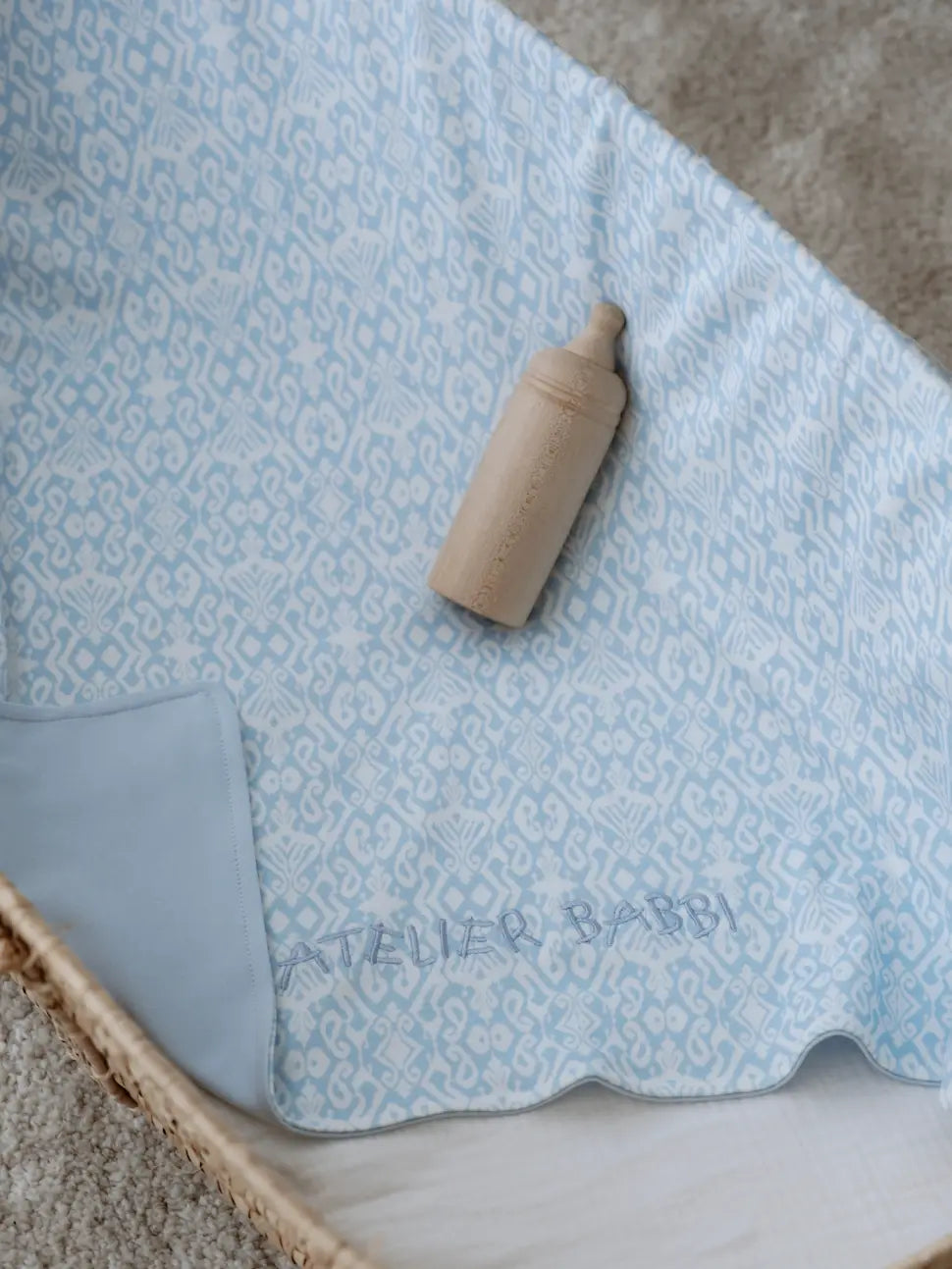 Double-Sided Blanket, Ikat | Atelier Babbi