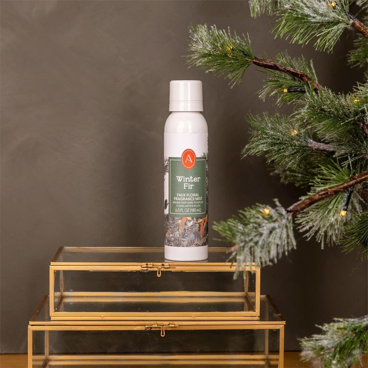 Winter Fir Faux Floral Mist Spray