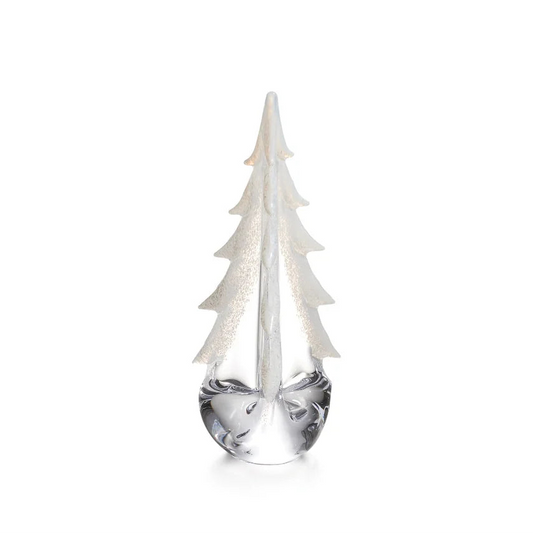 Simon Pearce Snowy Branches Evergreen Tree