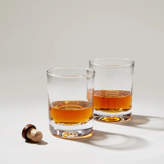 Simon Pearce Ascutney Whiskeys, Boxed Set of 2