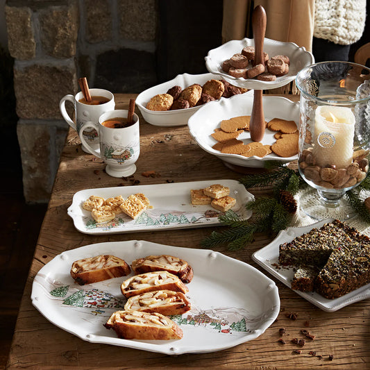 Juliska Berry & Thread North Pole Hostess Tray