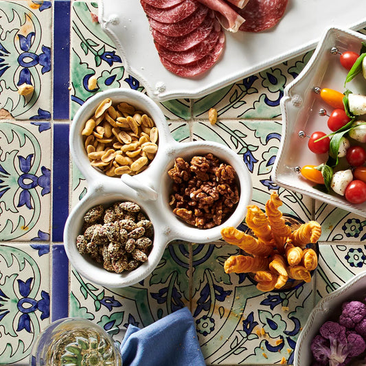 Juliska Berry & Thread Triple Bowl Server