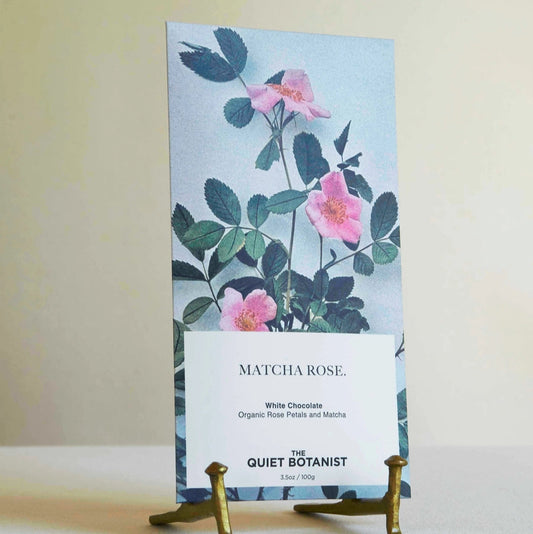 Matcha Rose Chocolate Bar