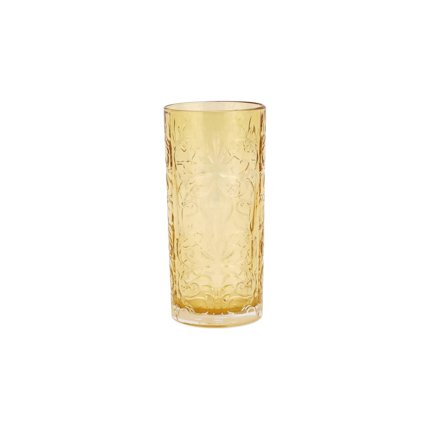 Vietri Barocco Amber High Ball