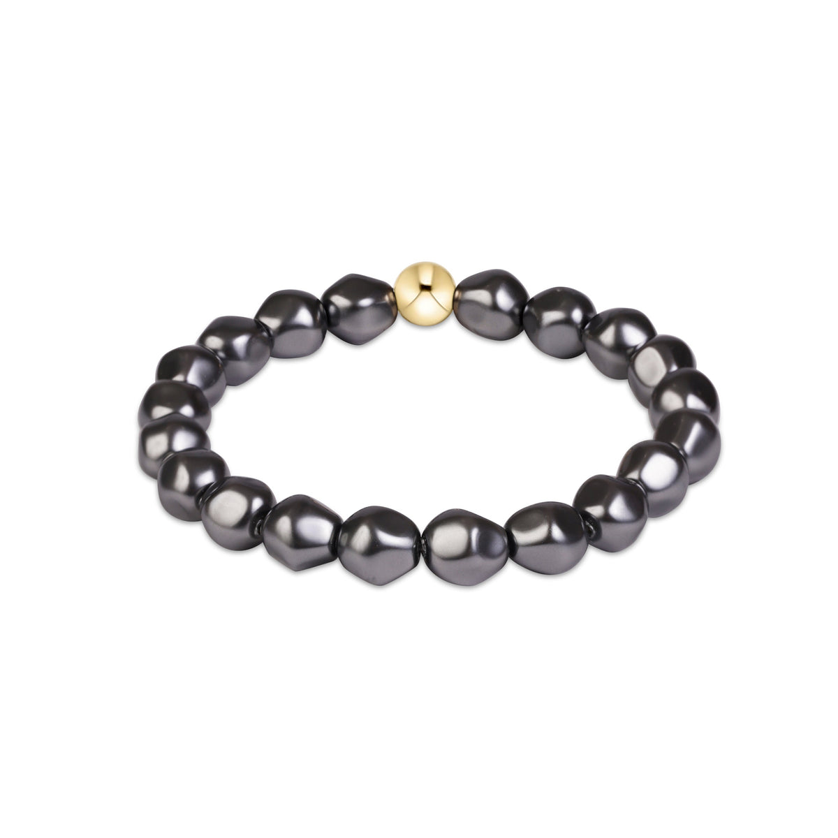 enewton Classic Admire Pearl Dark Grey Bracelet