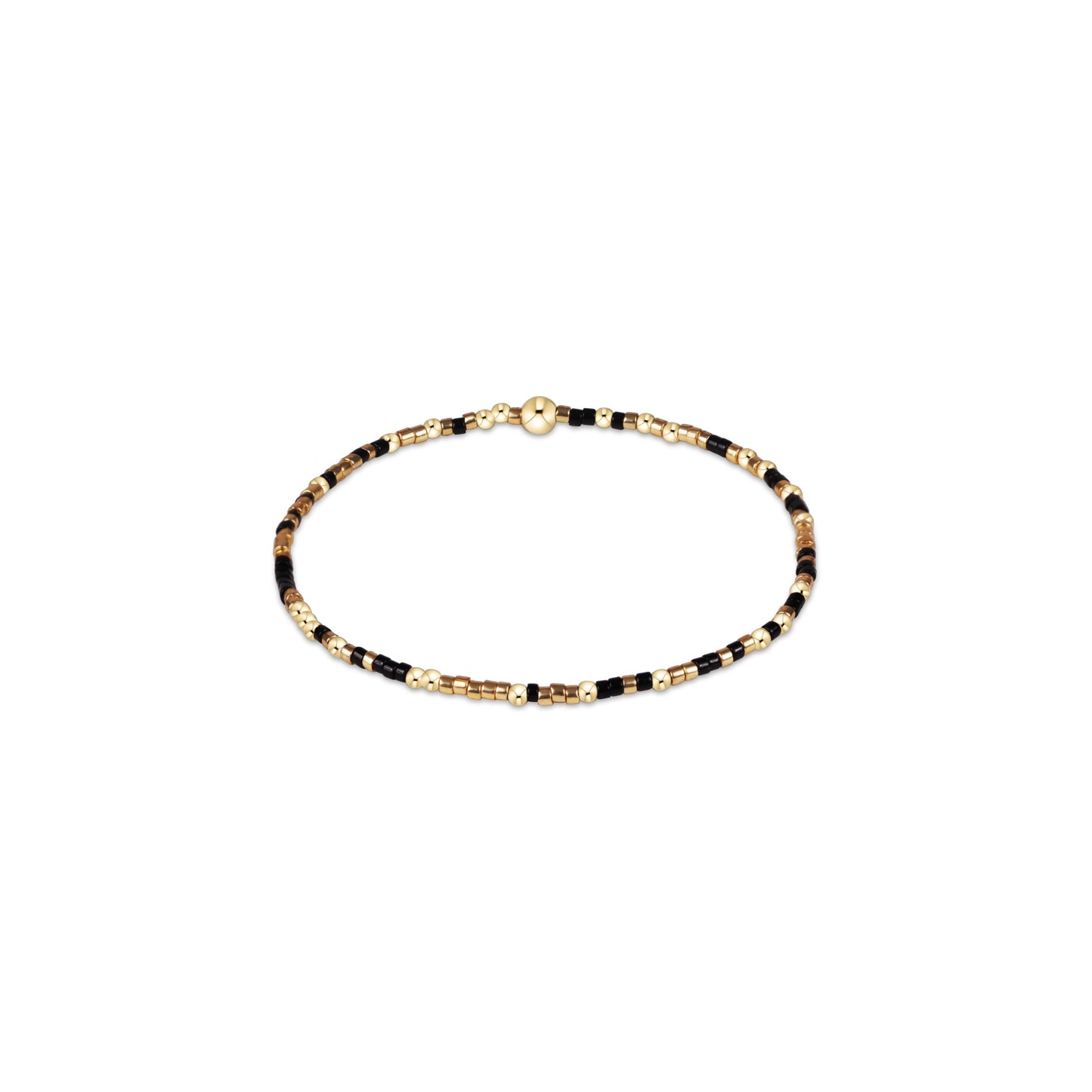 enewton Gameday Hope Unwritten Bracelet in Gold Luster & Black