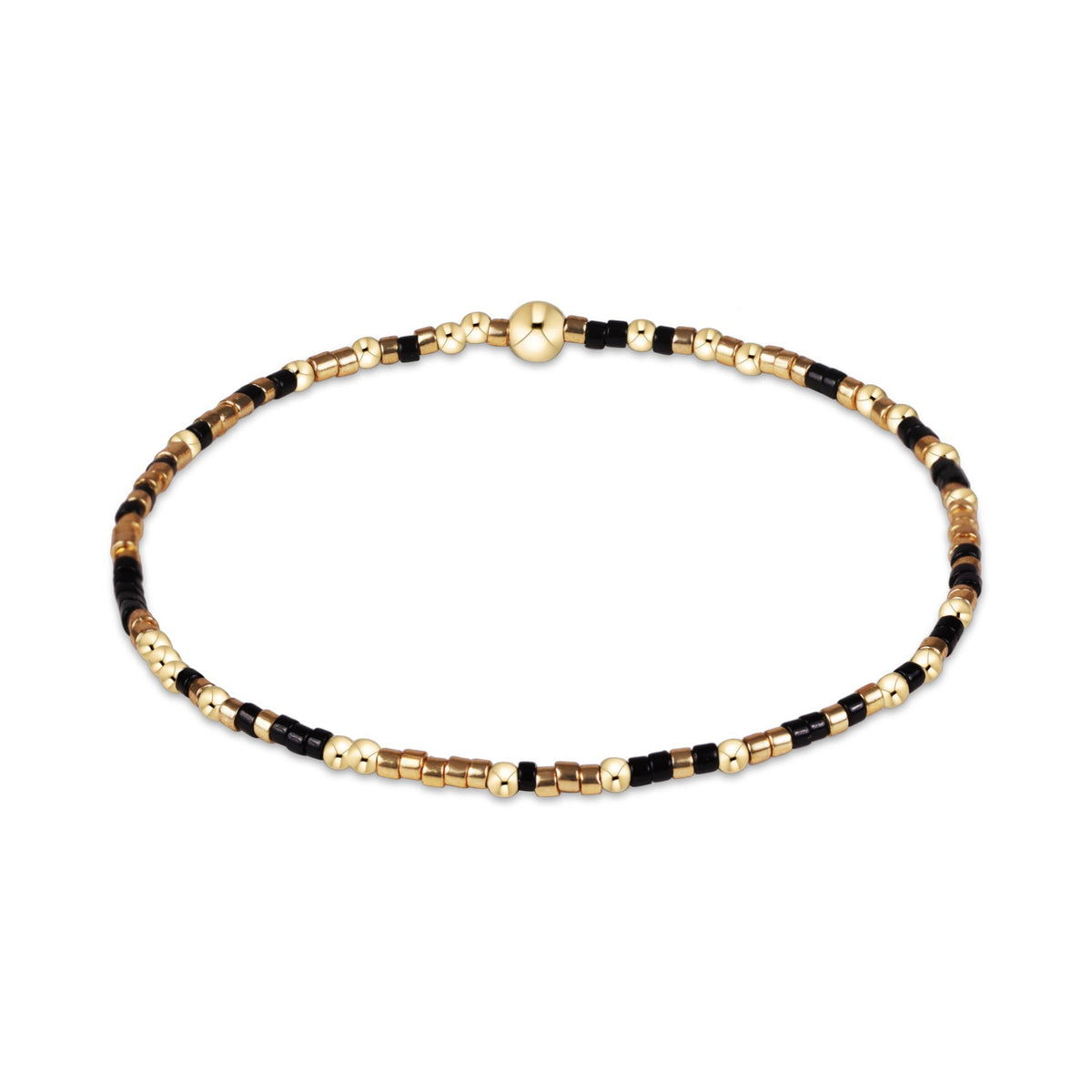 enewton Gameday Hope Unwritten Bracelet in Gold Luster & Black