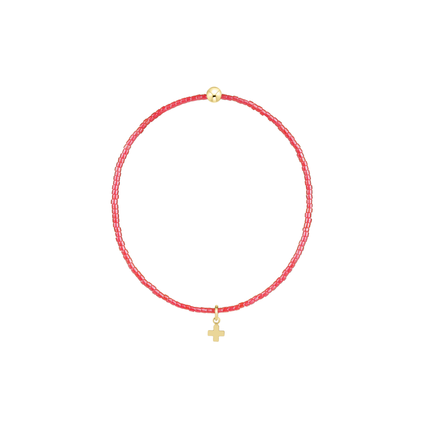enewton Hope Classic Bracelet Sherbert Signature Cross Small Gold Charm
