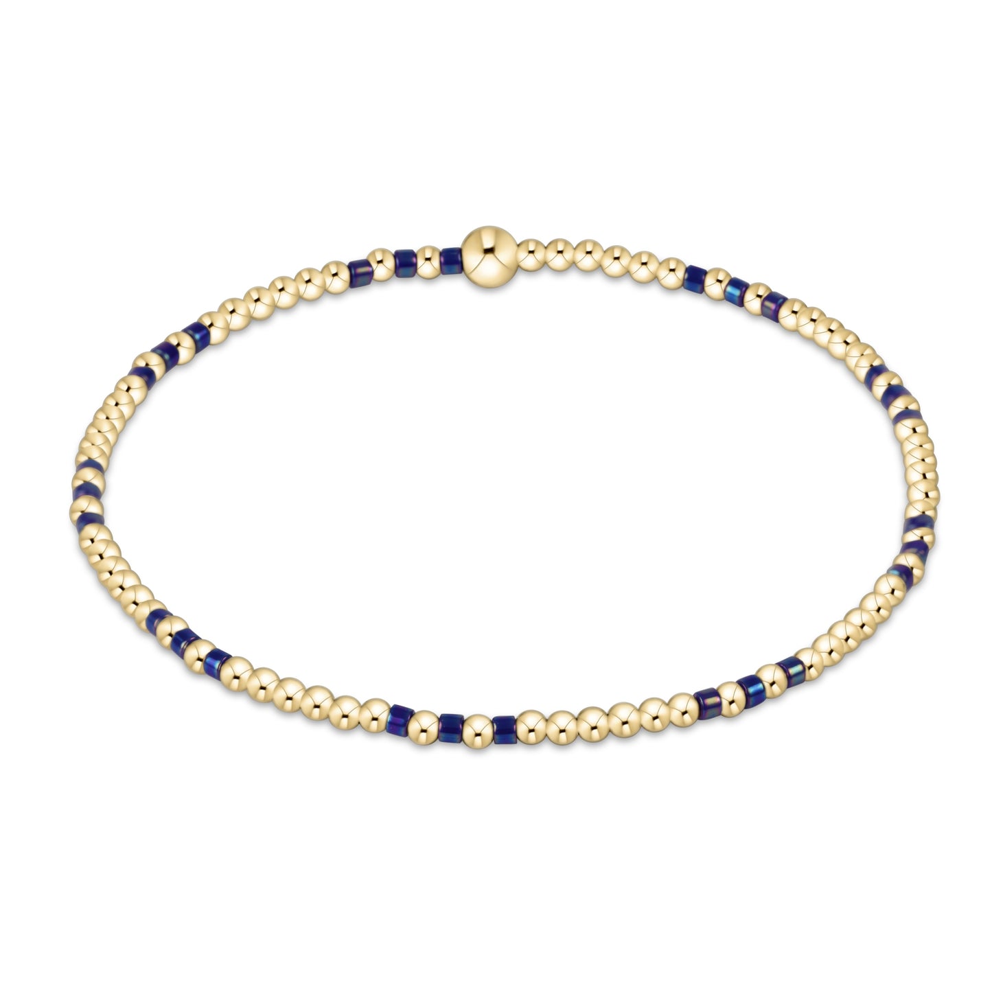 enewton Hope Joy Pattern 2mm, Blue Metallic