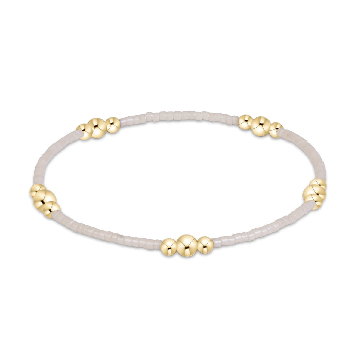 enewton Hope Purpose Gold Bracelet, Milkshake