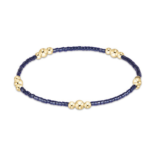 enewton Hope Purpose Gold Bracelet, Navy