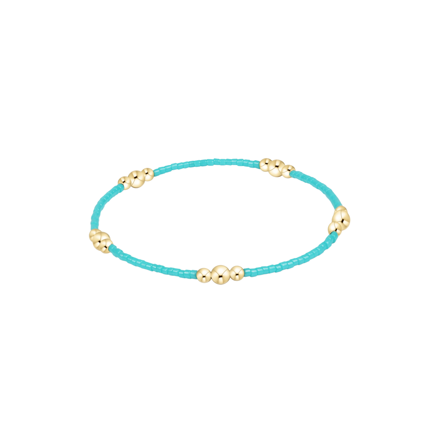 enewton Hope Purpose Gold Bracelet Turquoise