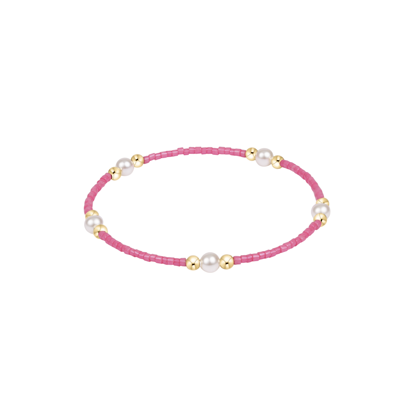 Enewton Hope Purpose Pearl Bracelet in Bubblegum