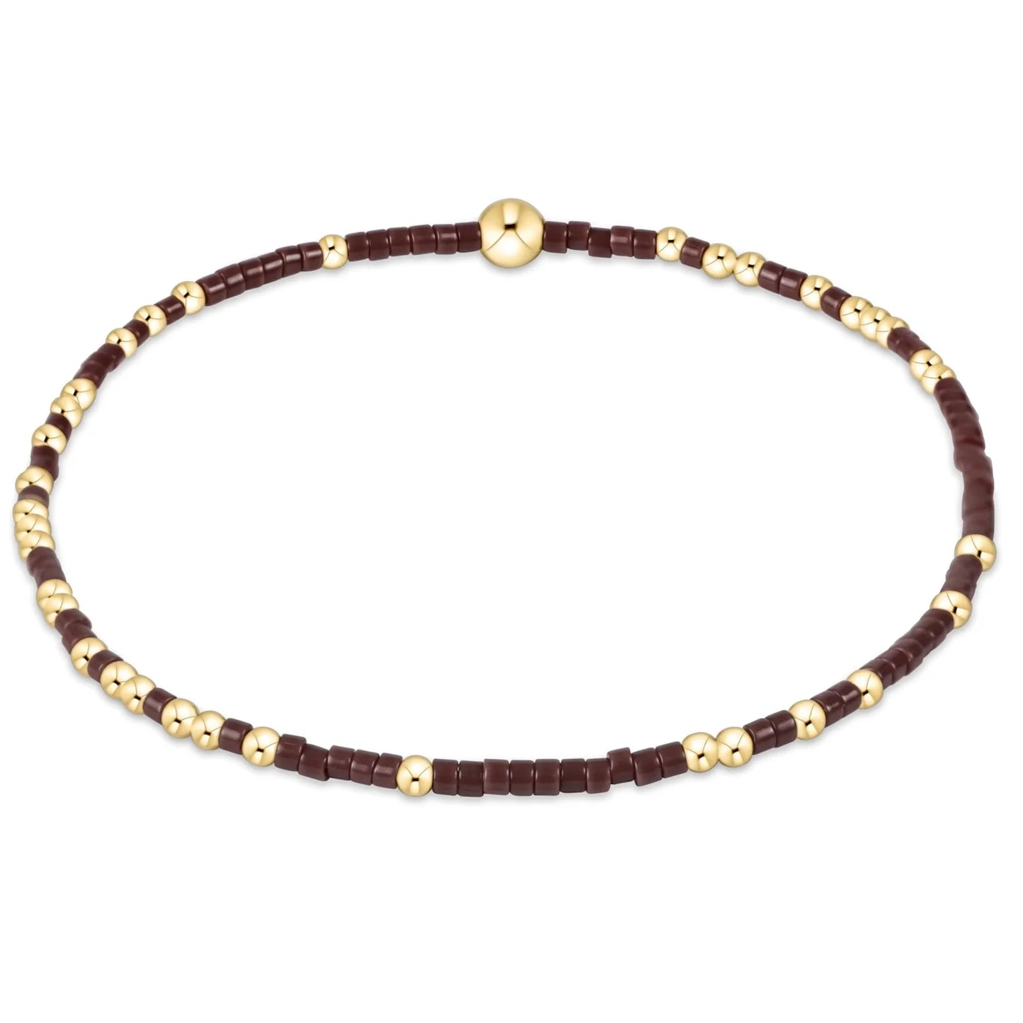 enewton Hope Unwritten Bead Bracelet, Chocolate