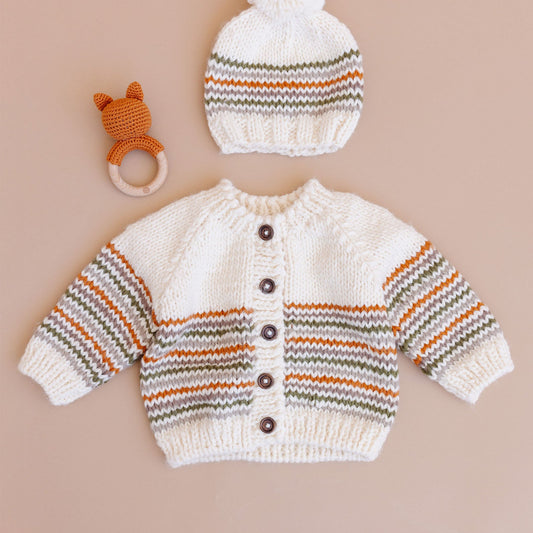 Woodland Stripe Cardigan