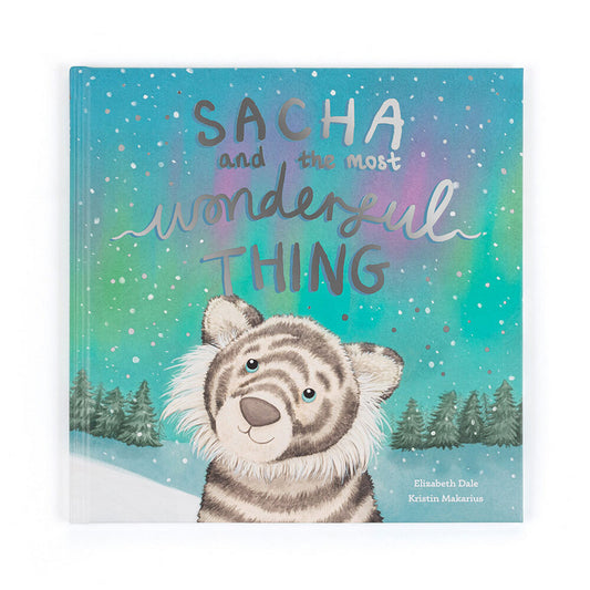 "Sacha and the Most Wonderful Thing" Book, Jellycat