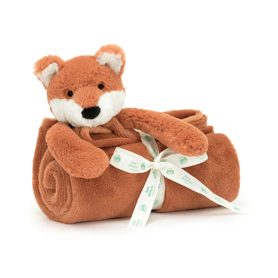 Bashful Fox Cub Blankie, Jellycat