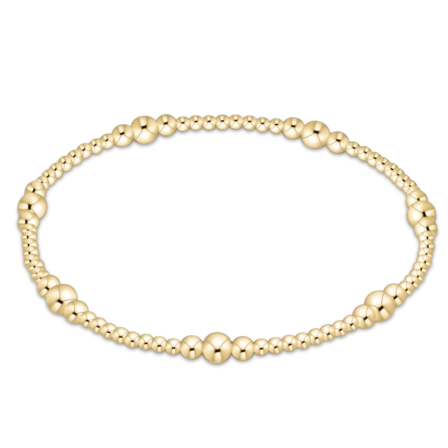 enewton Purpose Gold 4mm Bead Bracelet