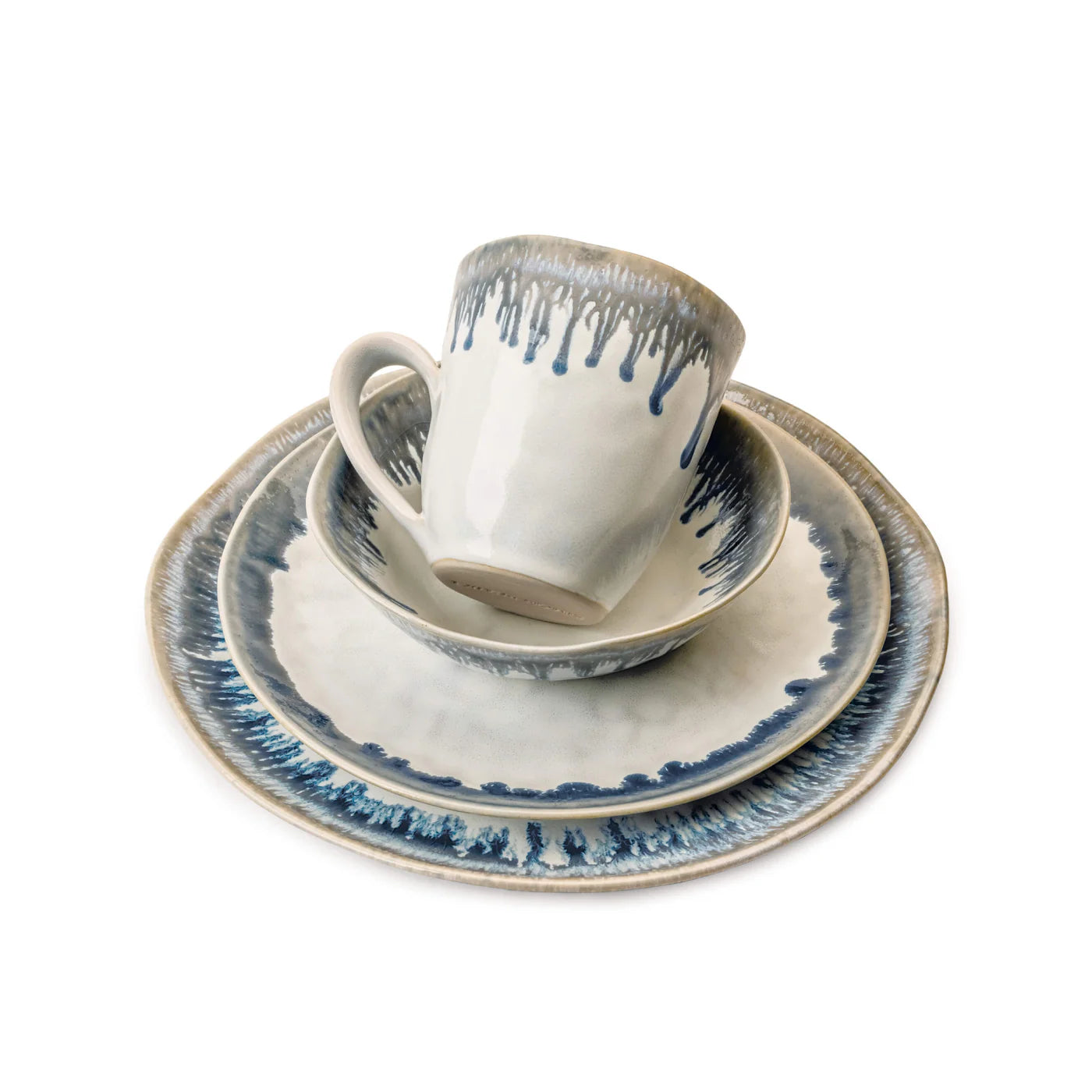 Simon Pearce Burlington Dinner Plate, Pool