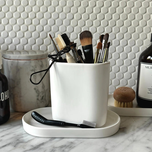 Deco Oval Brush Caddy